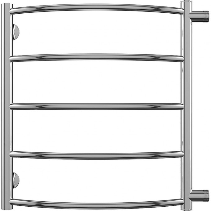 Полотенцесушитель водяной TERMINUS КЛАССИК П5 500х596 Порошковый белый левый YT000028488